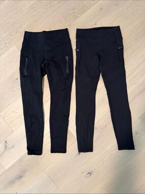 2 Lulu/athleta leggings